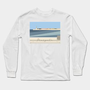 Margate Harbour Pier Long Sleeve T-Shirt